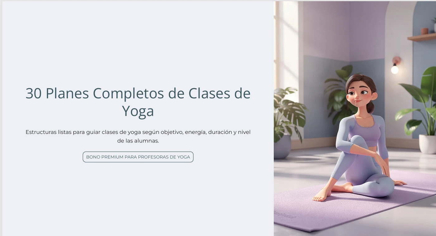 Preview del bono 30 planes completos